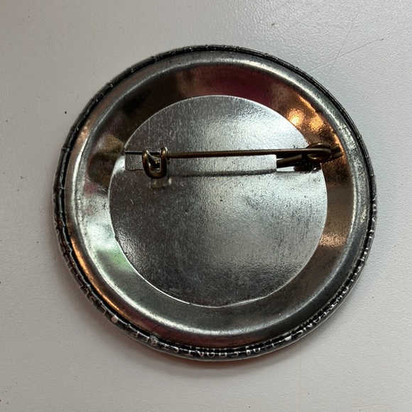 Vintage BALD IS BEAUTIFUL Pin - Picture 2 of 2